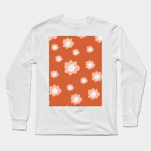 Abstract flower Long Sleeve T-Shirt